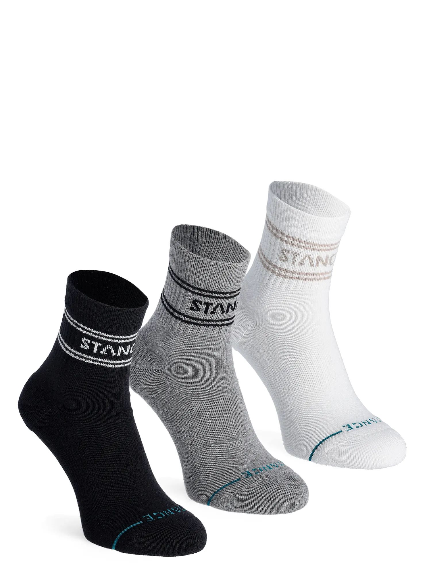Turistické ponožky Stance Vital Quarter 3 Pack - multi/multi