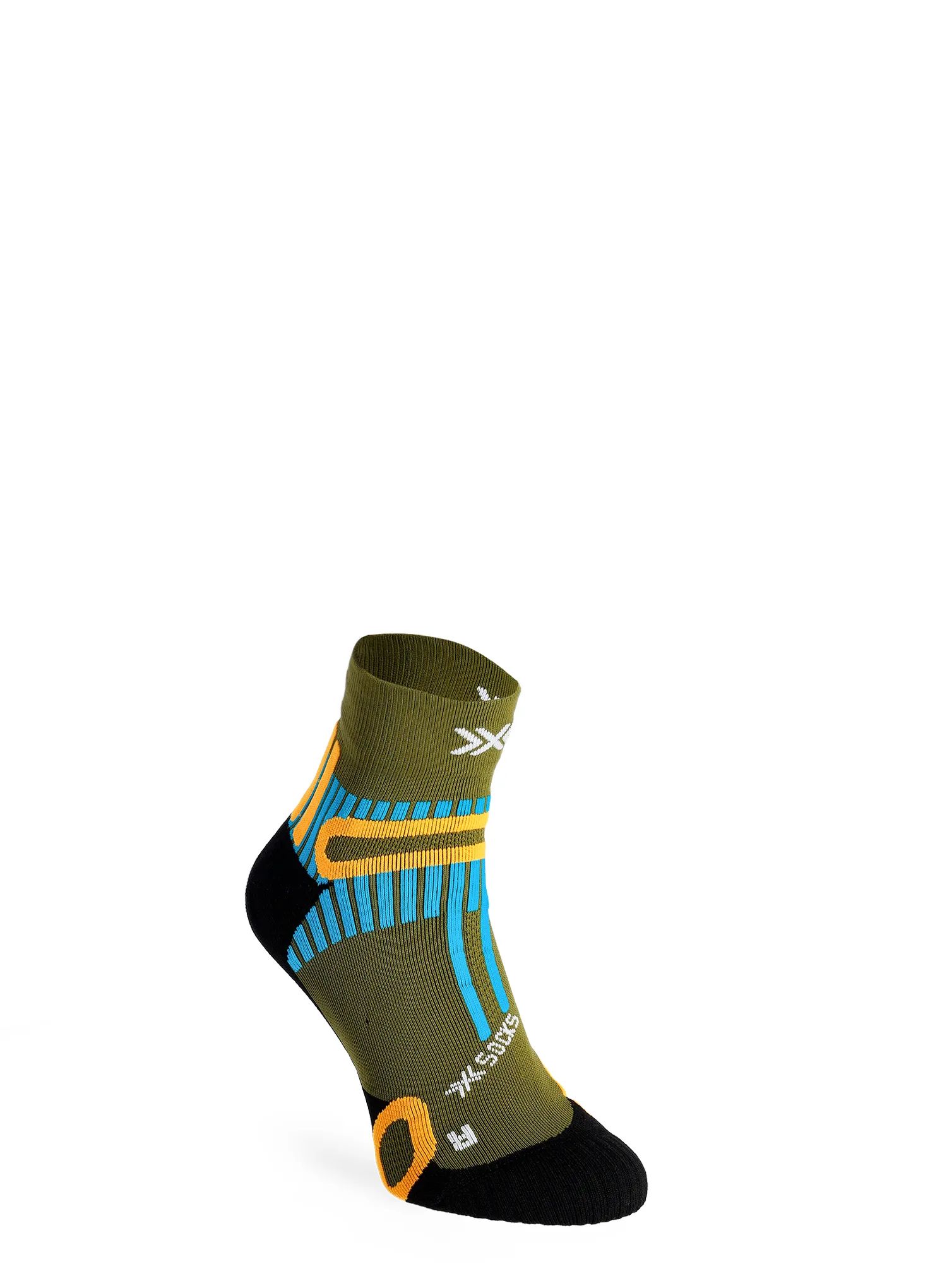 Turistické ponožky X-Socks Hike Perform Ankle - olive