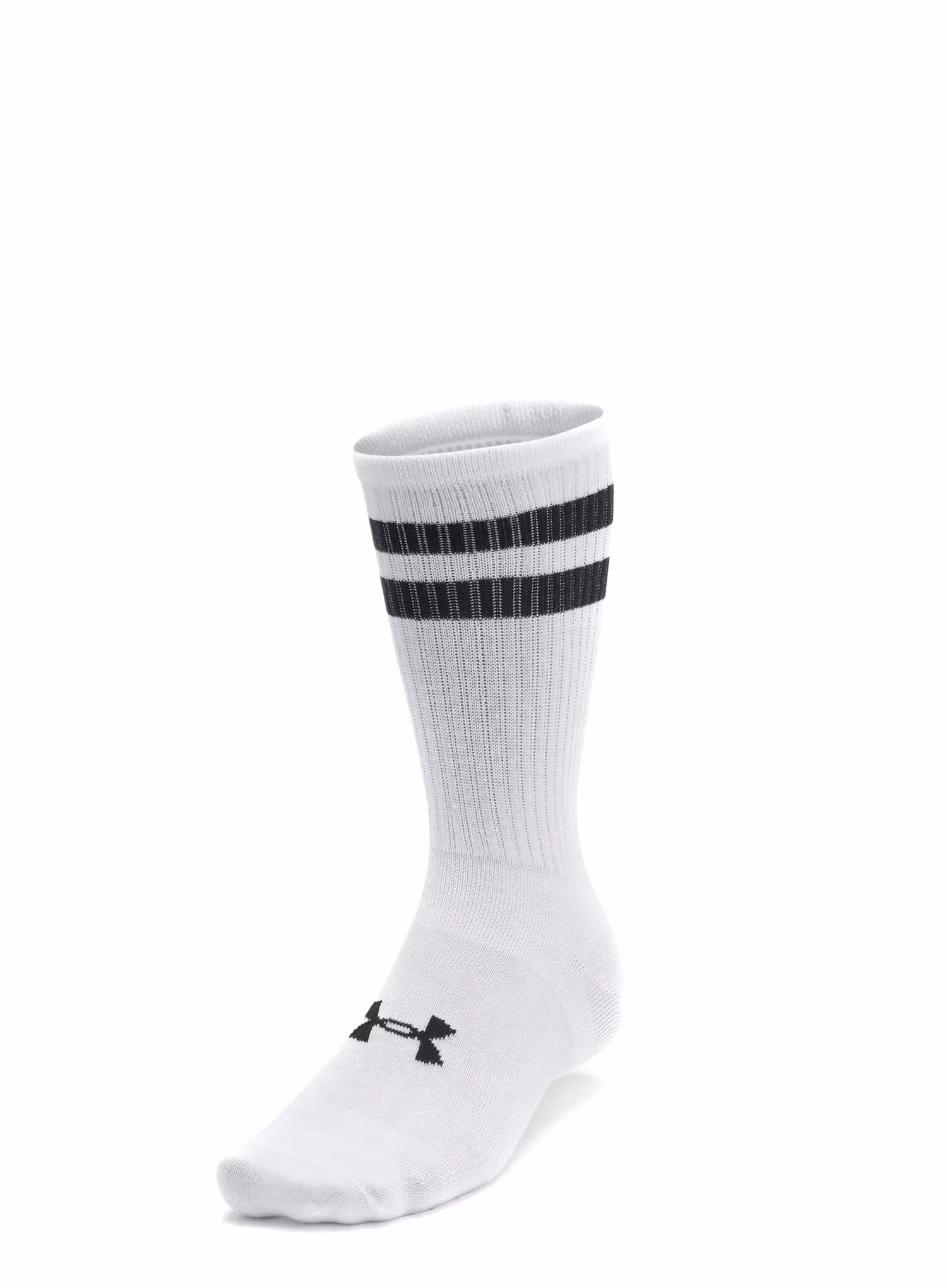 Skarpety Under Armour Essential Crew 6-pack - white/white/black