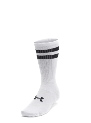 Skarpety Under Armour Essential Crew 6-pack - white/white/black