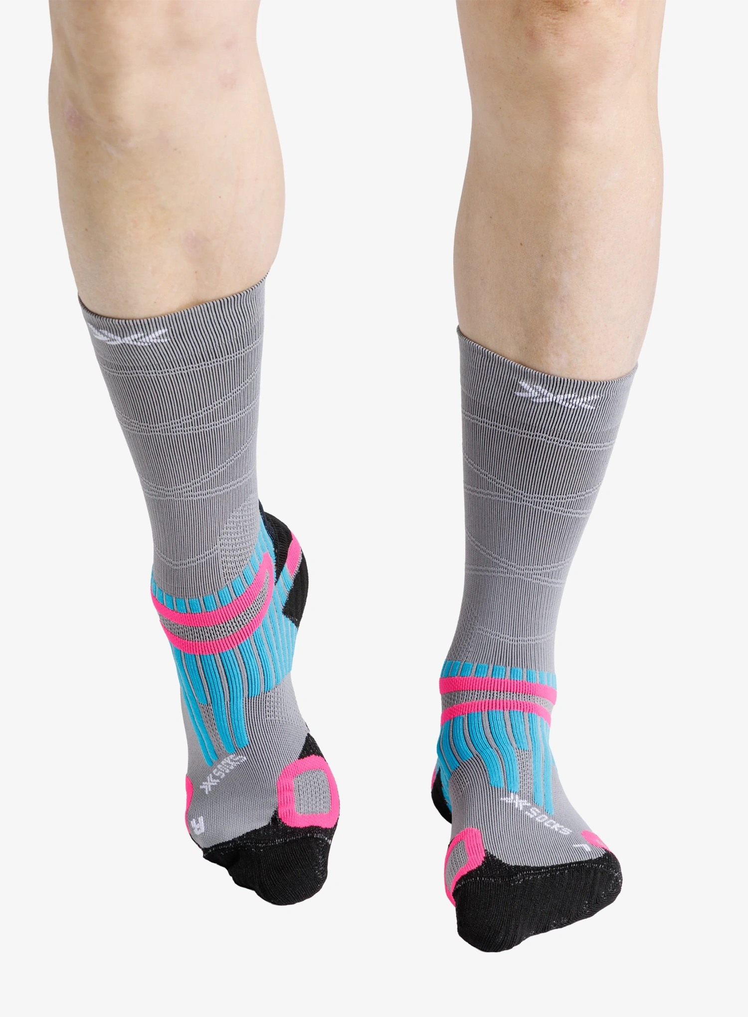 Skarpety X-Socks Hike Anatomix Crew - clay grey