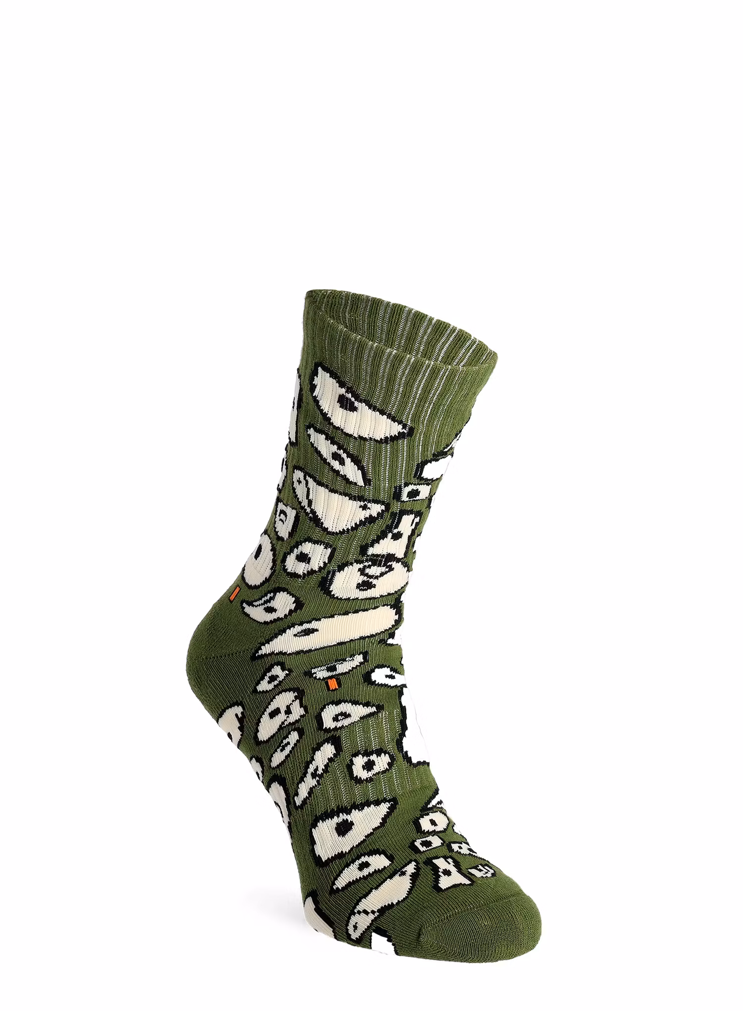 Skarpety Y&Y Vertical Spray Wall - green