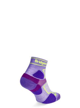 Skarpety biegowe damskie Bridgedale Ultra Lt T2 Coolmax Sport Low - pu