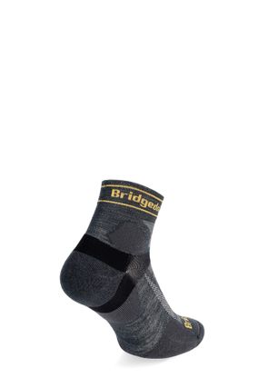 Skarpety biegowe Bridgedale Ultra Lt T2 Merino Sport 3/4 Crew - metal