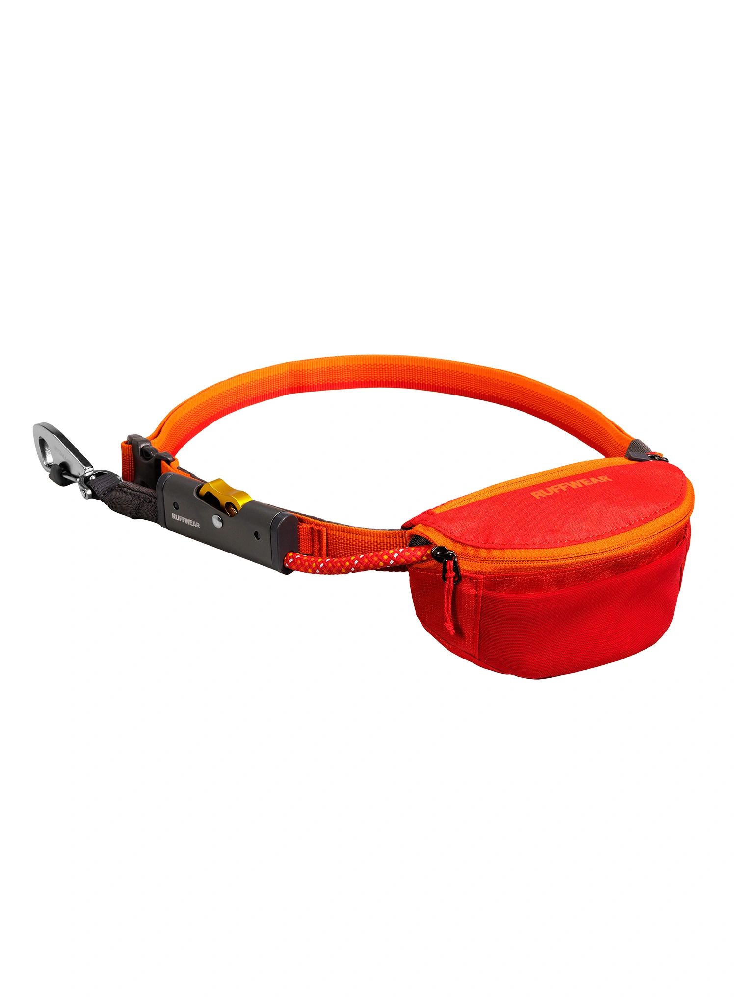 Vodítko pro psa Ruffwear Hitch Hiker Leash - red currant