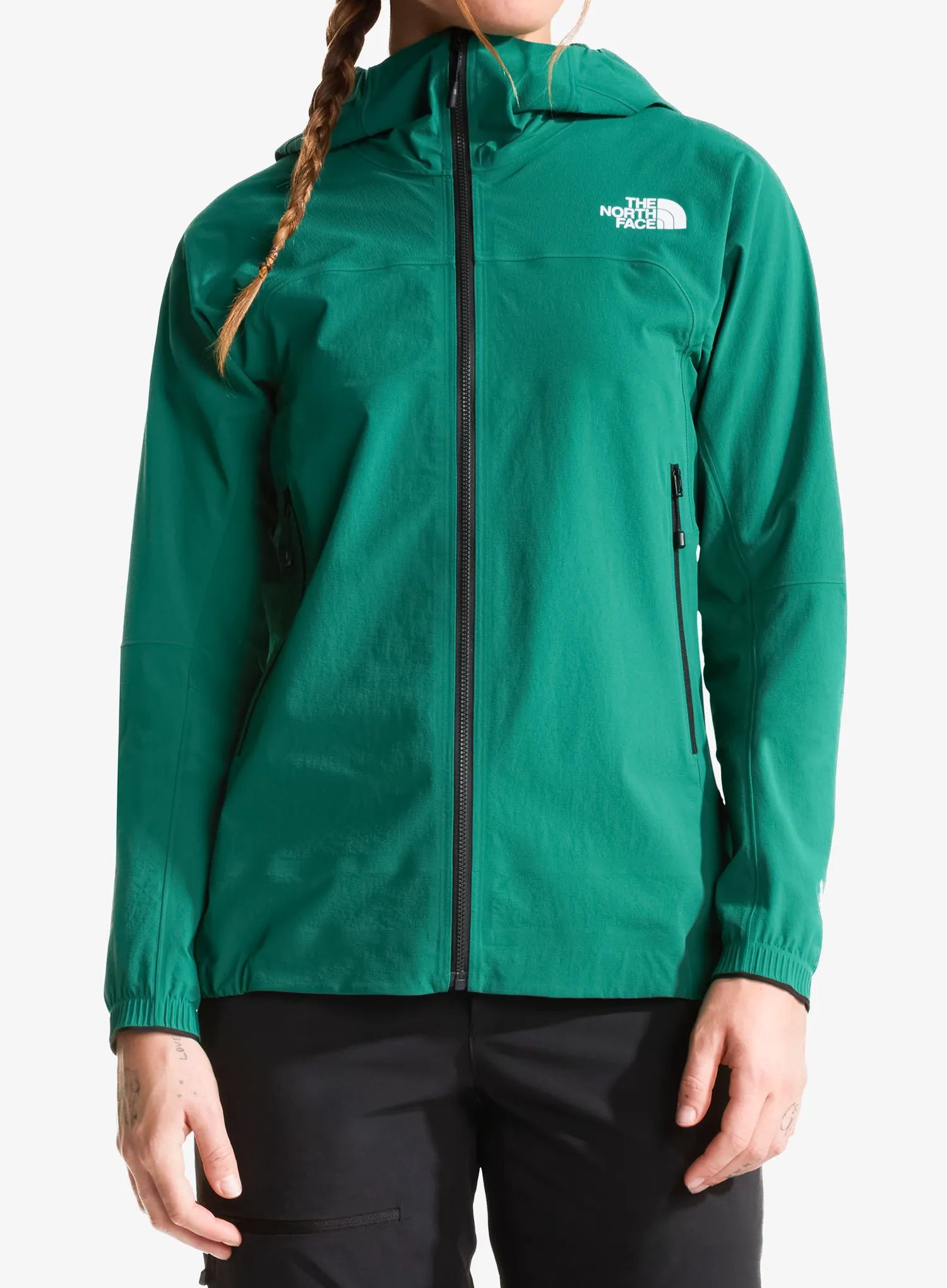 Softshellová bunda dámská The North Face Summit Off Width Jacket - evergreen
