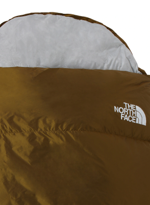 Śpiwór puchowy The North Face Gold Kazoo Eco (183 cm) - citrine yellow/tin grey