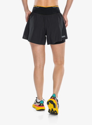 Spodenki do biegania damskie Hoka Skyglide Short - black