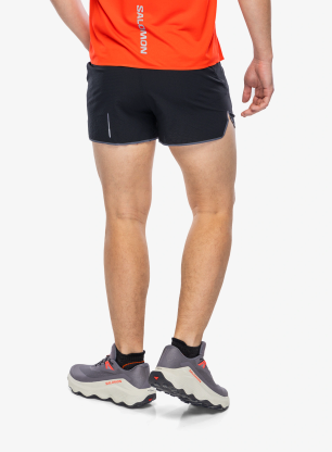 Spodenki do biegania Salomon Sense Aero 3 Short - deep black