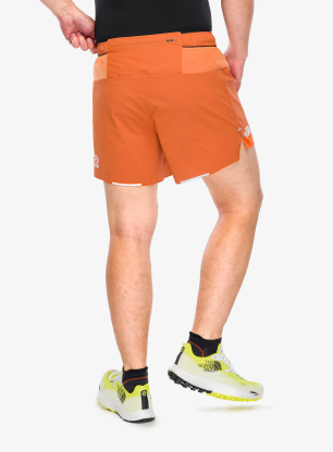 Spodenki do biegania The North Face Summit Pacesetter 5in Short - iron bronze/digital orange