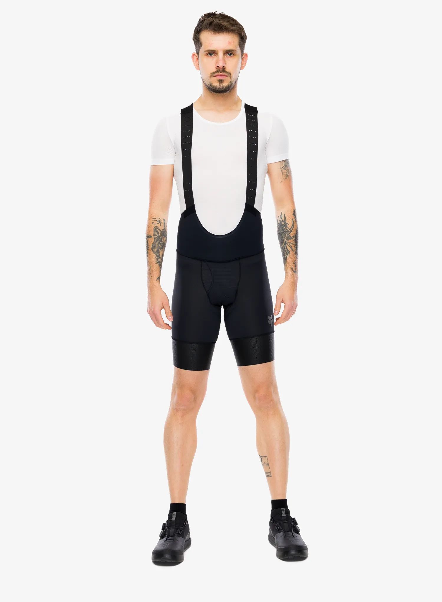 Cyklistické kraťasy Fox Tecbase Bib Liner - black