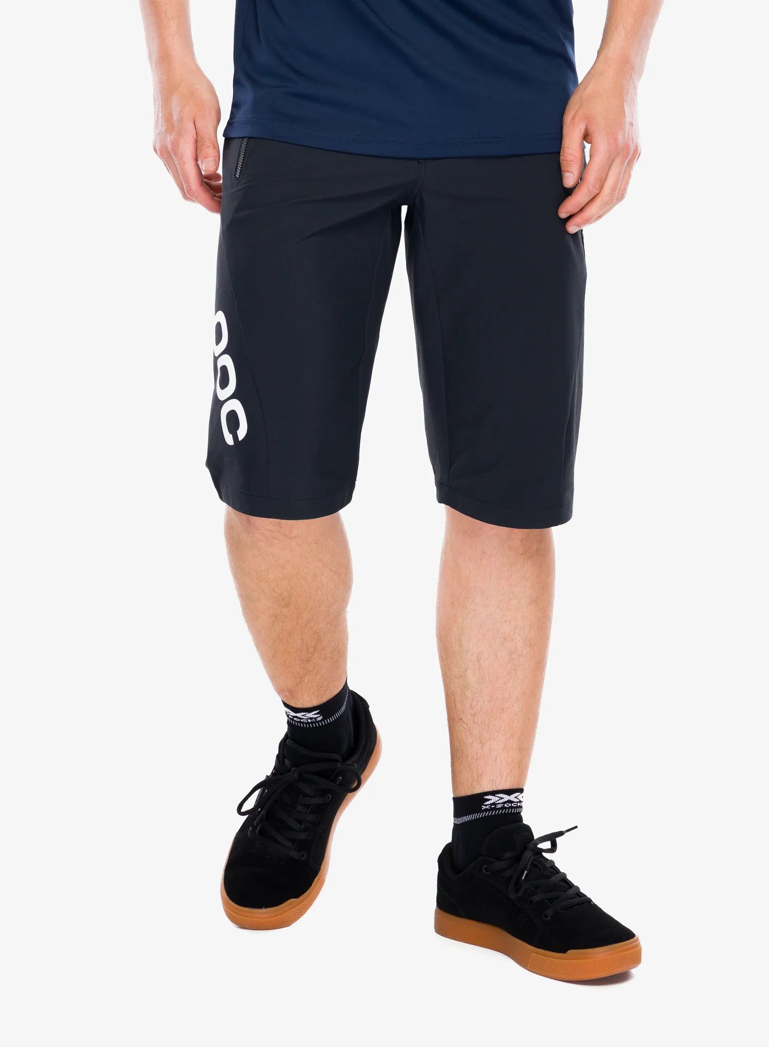 Cyklistické kraťasy POC Essential Enduro Shorts - uranium black