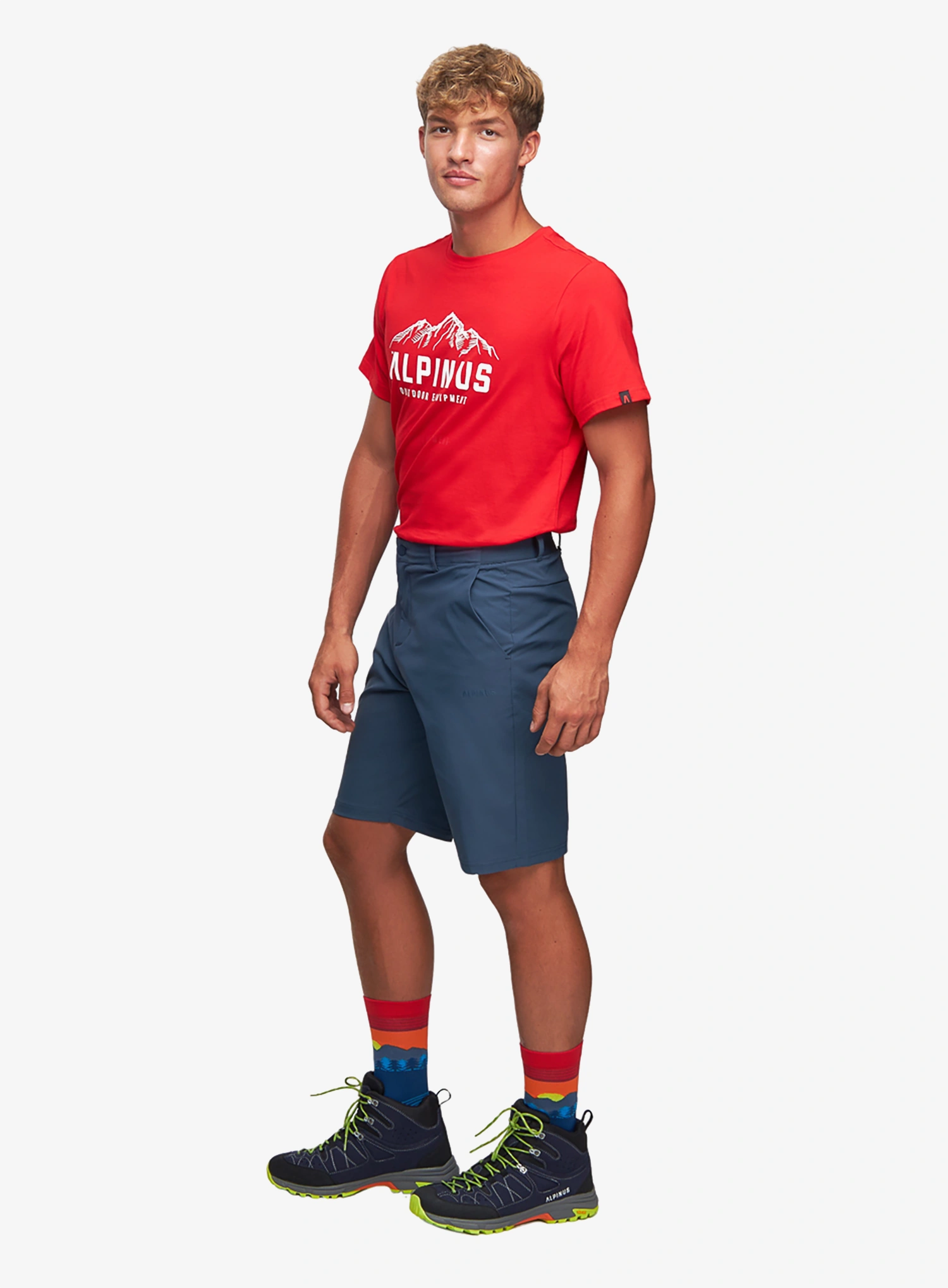 Spodenki turystyczne Alpinus Ferrera - navy