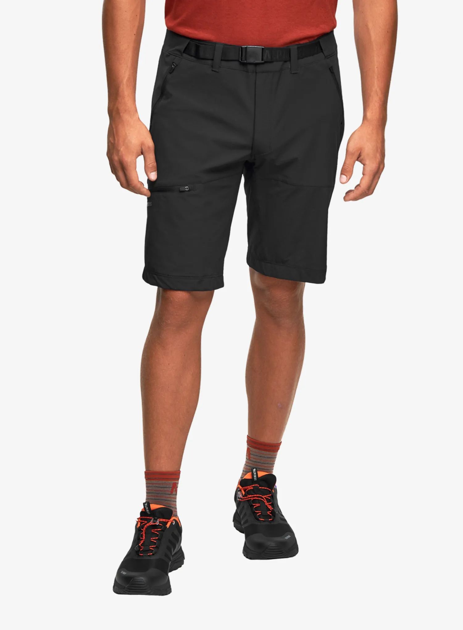 Outdoorové kraťasy Alpinus Terminio - black