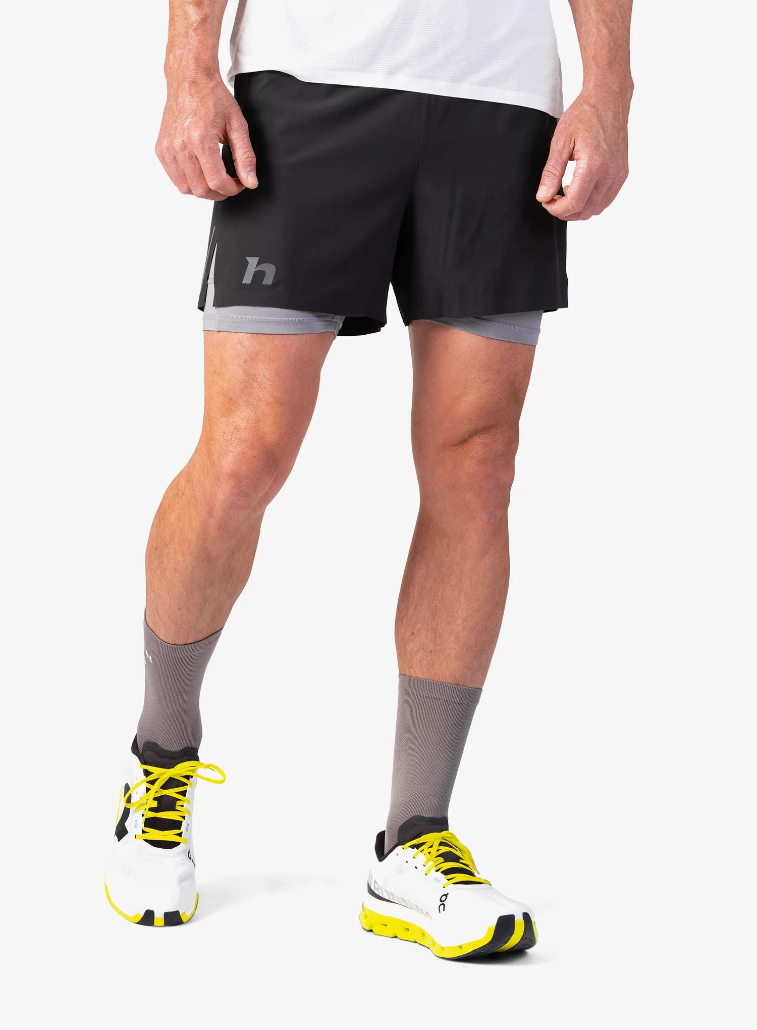 Outdoorové kraťasy Hannah Ash Shorts - anthracite