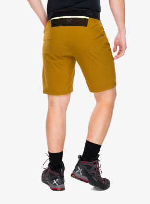 Spodenki turystyczne Montura Rise Bermuda - bronze brown/sunny lime