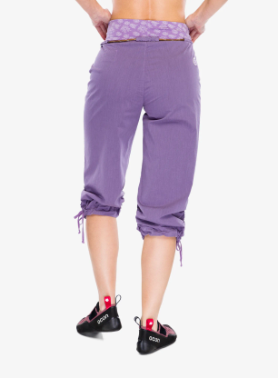 Spodenki wspinaczkowe damskie E9 N Cleo2 - wisteria