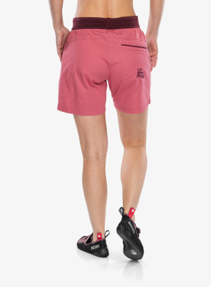 Spodenki wspinaczkowe damskie La Sportiva Roots Shorts - rosebay/redwood