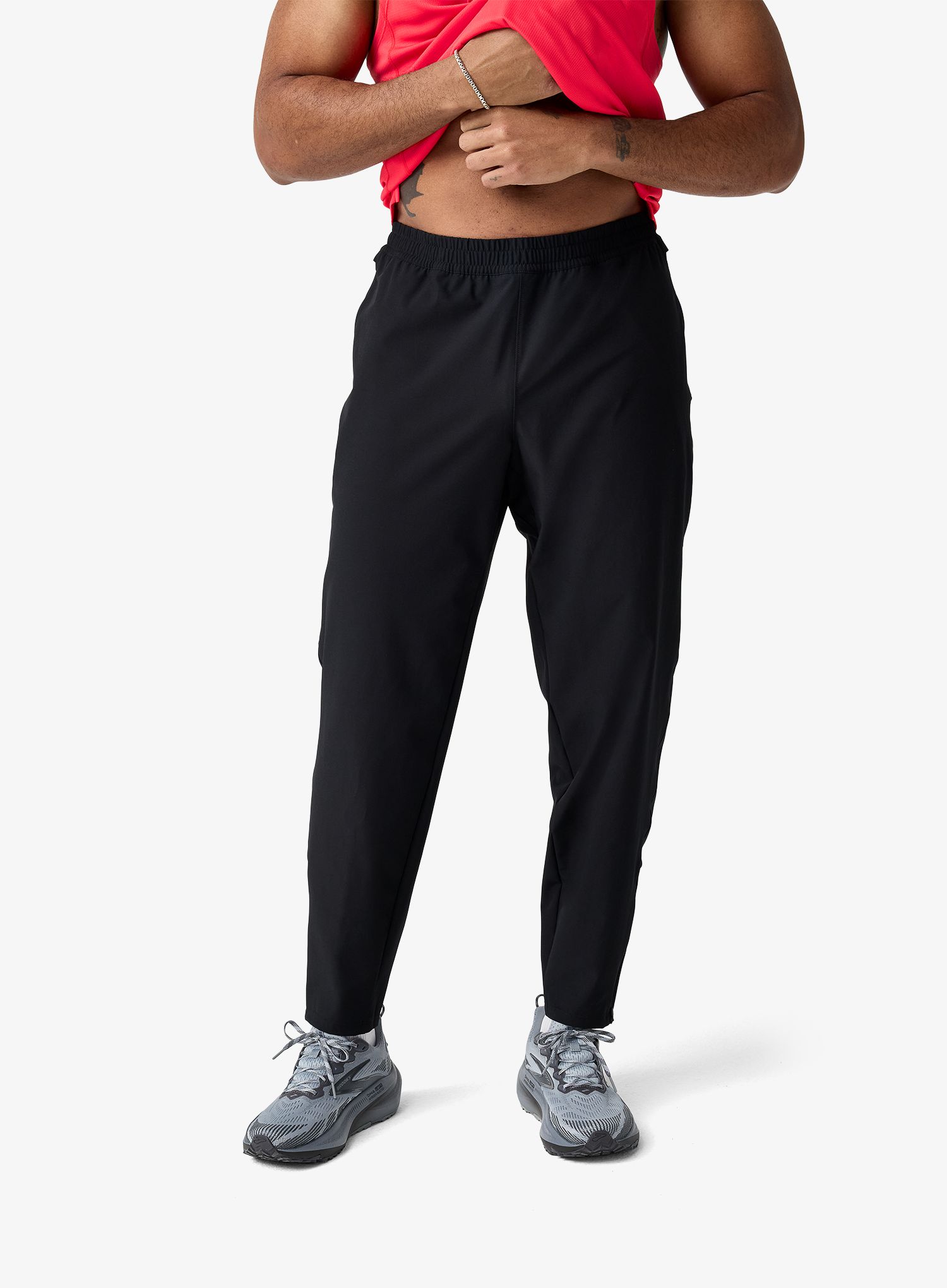 Běžecké kalhoty Brooks Canopy Pant - black