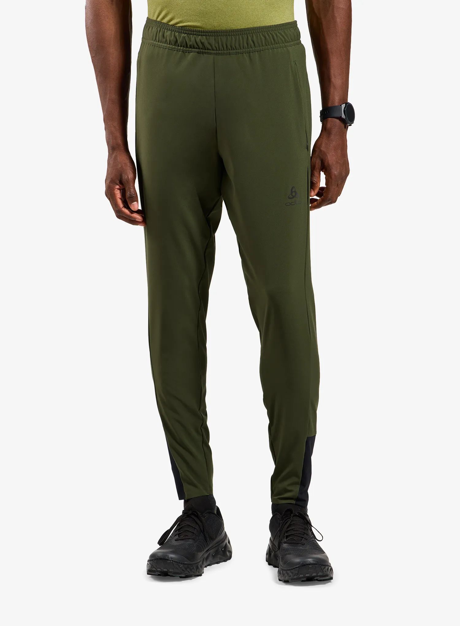 Běžecké kalhoty Odlo Zeroweight Regular Length - deep depths
