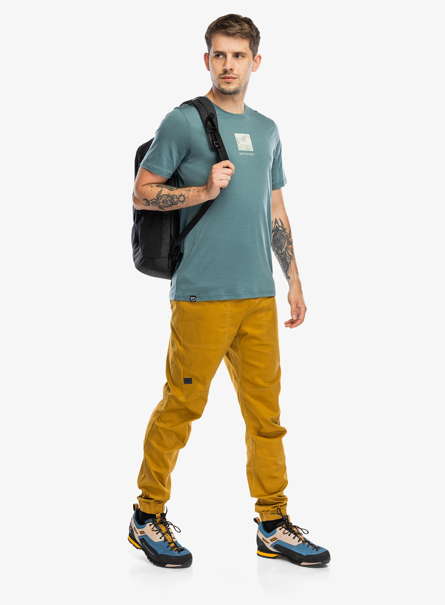 Spodnie do wspinaczki Ortovox Affinity Pants - wild cumin