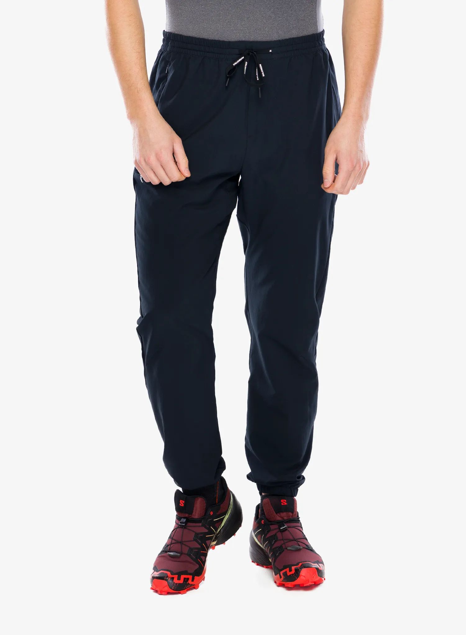 Kalhoty Salomon Shakeout Core Pants - deep black/black