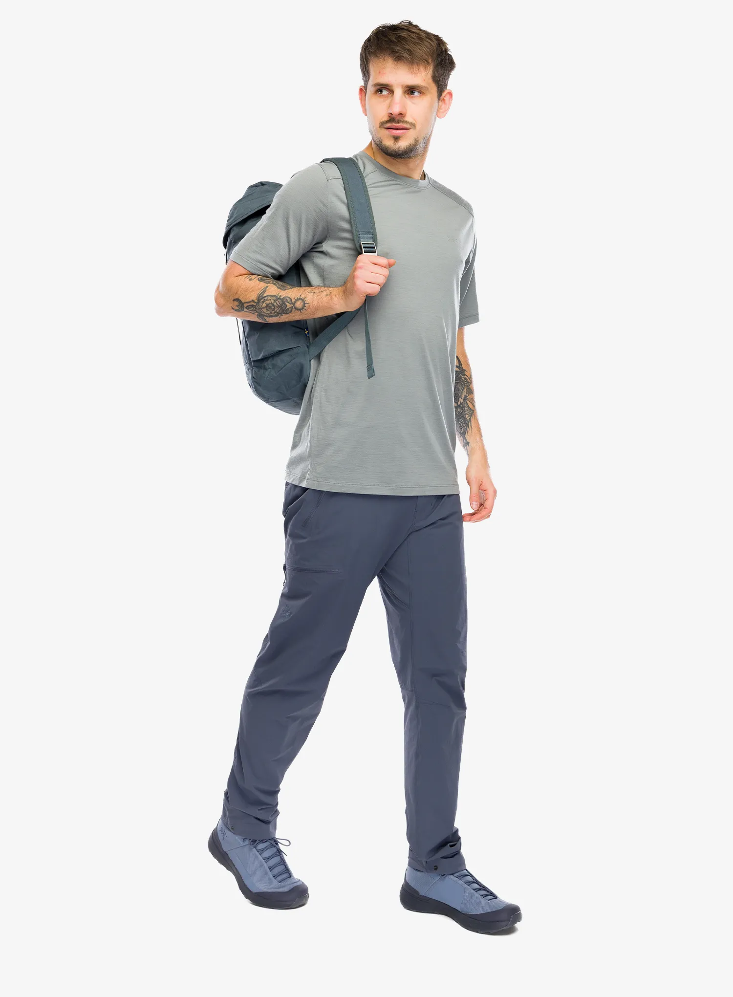 Spodnie softshell Arcteryx Gamma SL Pant Regular - dk stratus