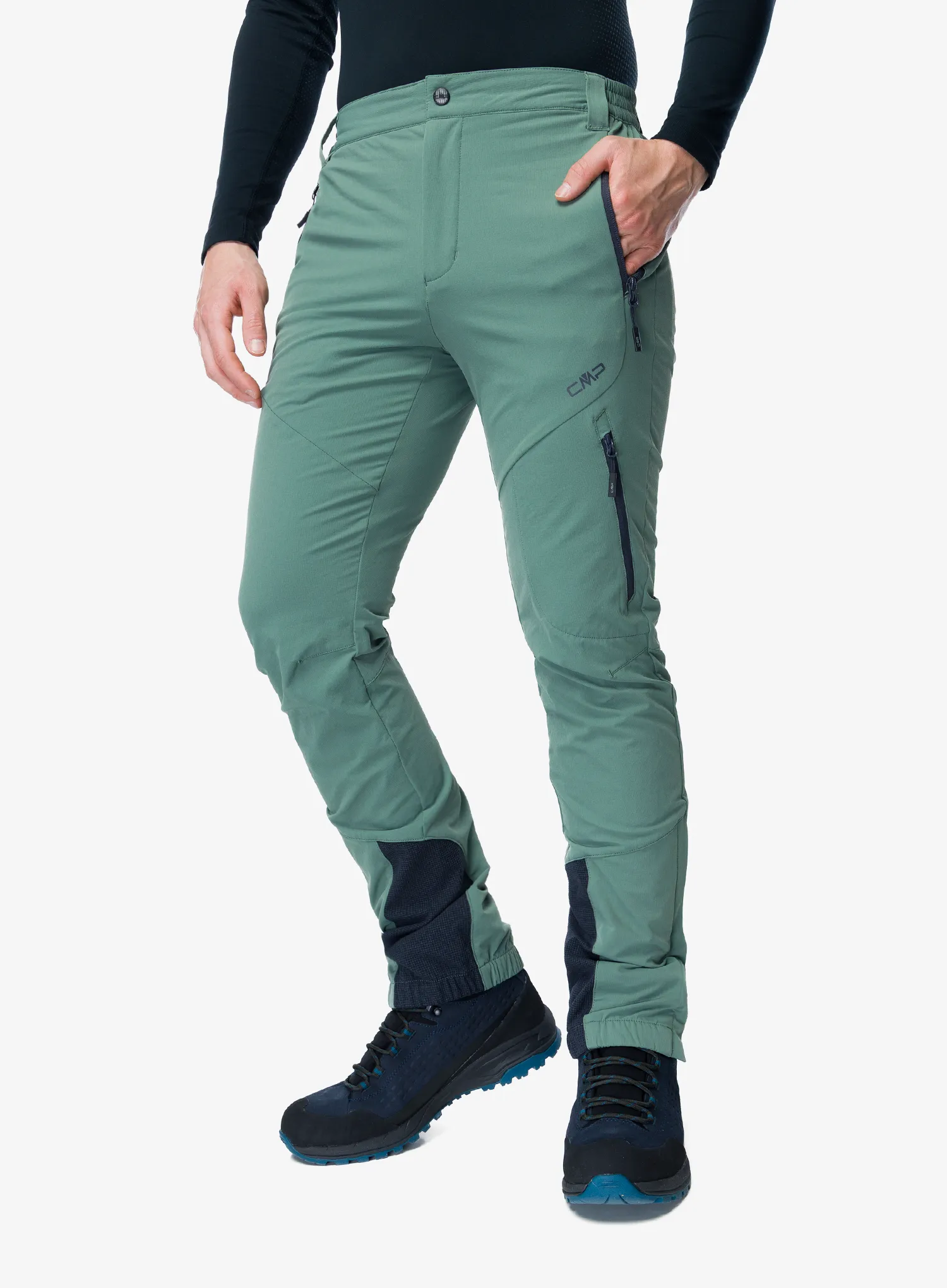 Spodnie softshell CMP Pant Migel - musk