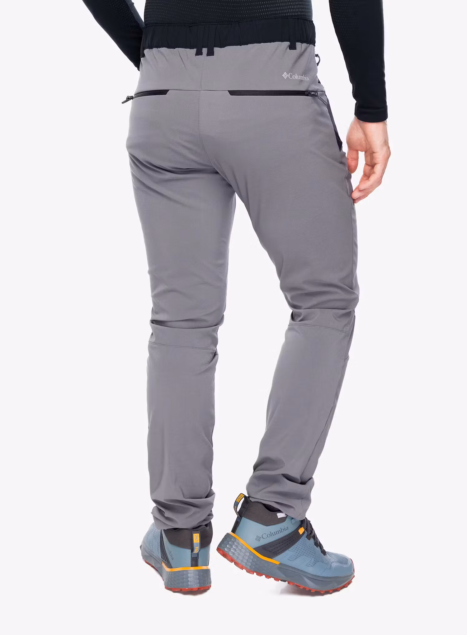 Spodnie softshell Columbia Tech Softshell Pant - grey/black