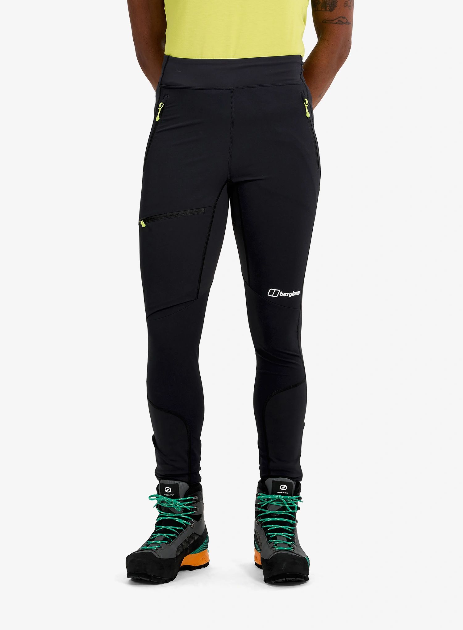 Softshellové kalhoty dámské Berghaus MTN Guide Alpine Legging - black