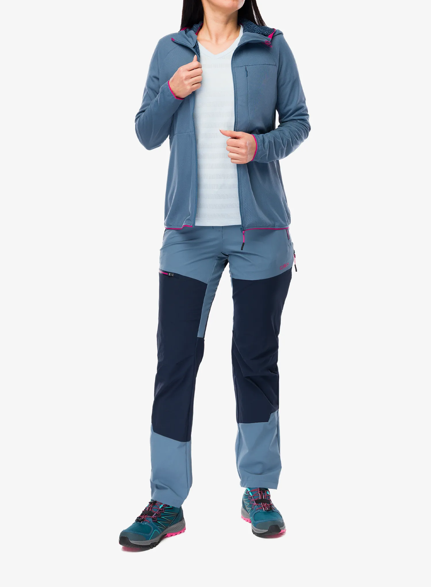 Spodnie softshell damskie CMP Myntora Pant - space