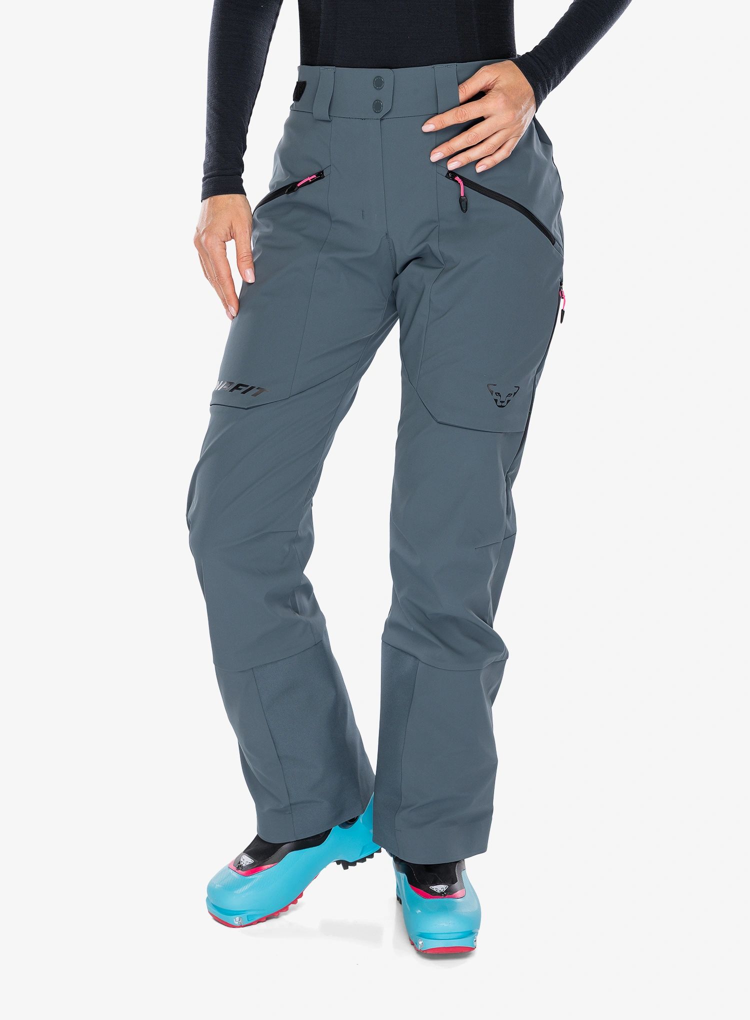 Softshellové kalhoty dámské Dynafit Radical Softshell Pant - cinder/cinder