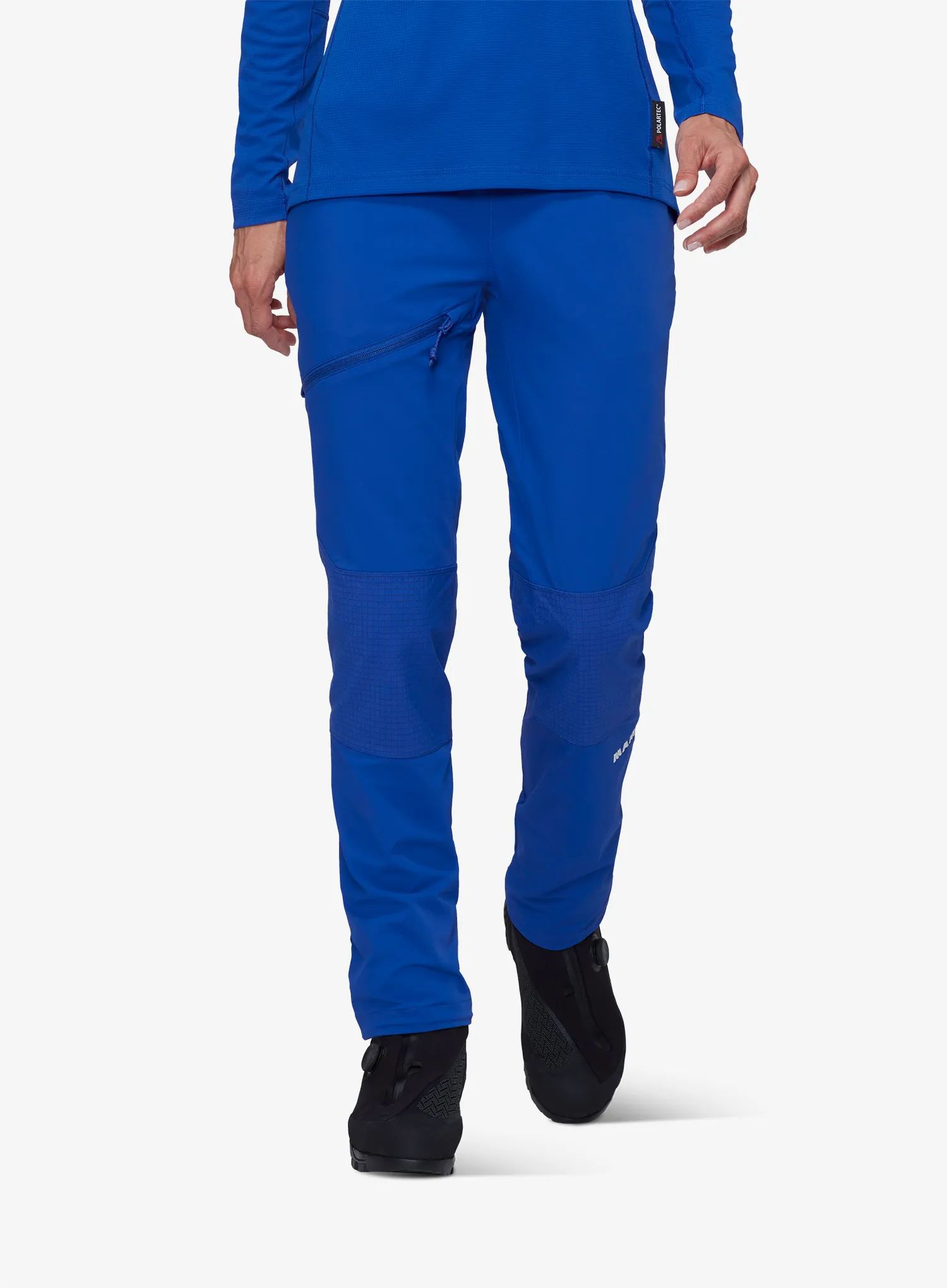 Softshellové kalhoty dámské Mammut Eiger Nordwand Light SO Pants - eiger blue