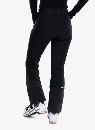 Spodnie softshell damskie Ziener Nolane - black