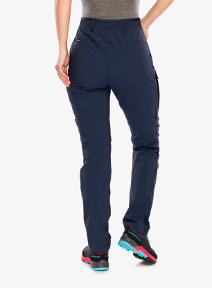 Spodnie trekkingowe damskie Fjallraven Abisko Hybrid Trail Trousers - navy