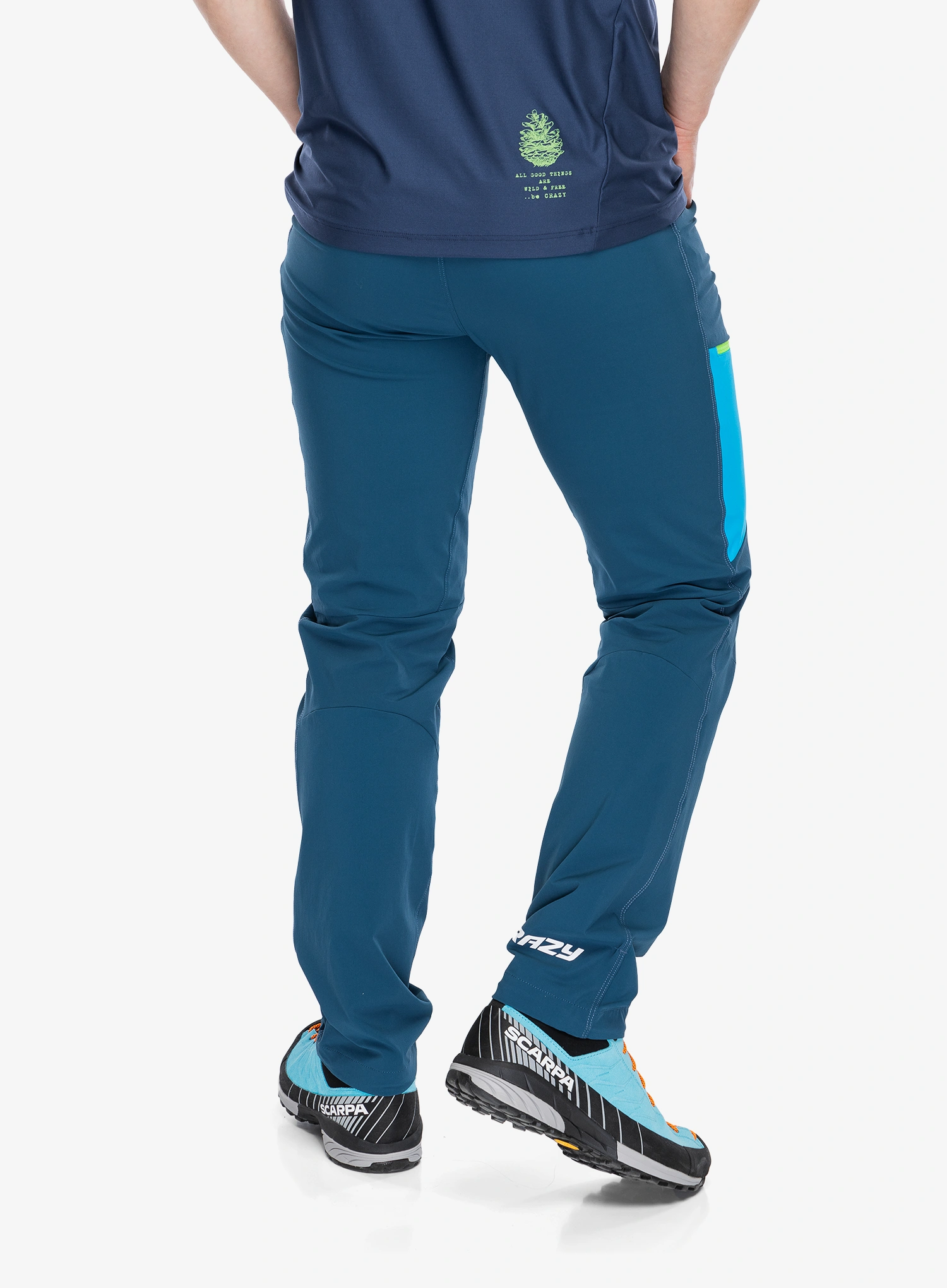 Spodnie turystyczne Crazy Pant Traverse  - zenith