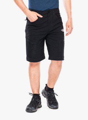 Spodnie turystyczne The North Face Exploration Reg Tapered Convertible Pants - tnf black