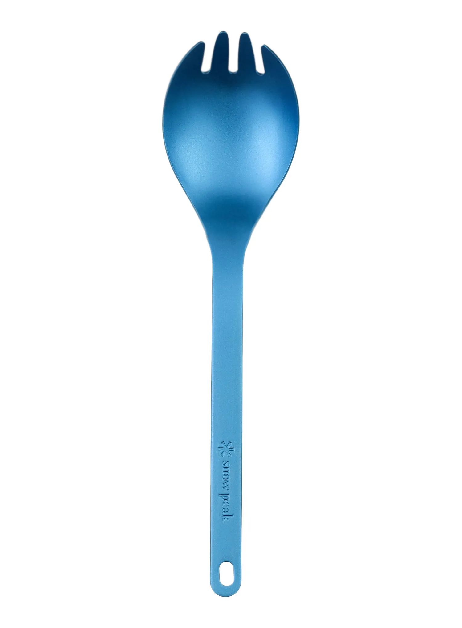 Spork Snow Peak Titanium Spork - blue