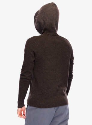 Sweter wełniany Royal Robbins Rockcraft Wool Hoodie - turkish coffee htr