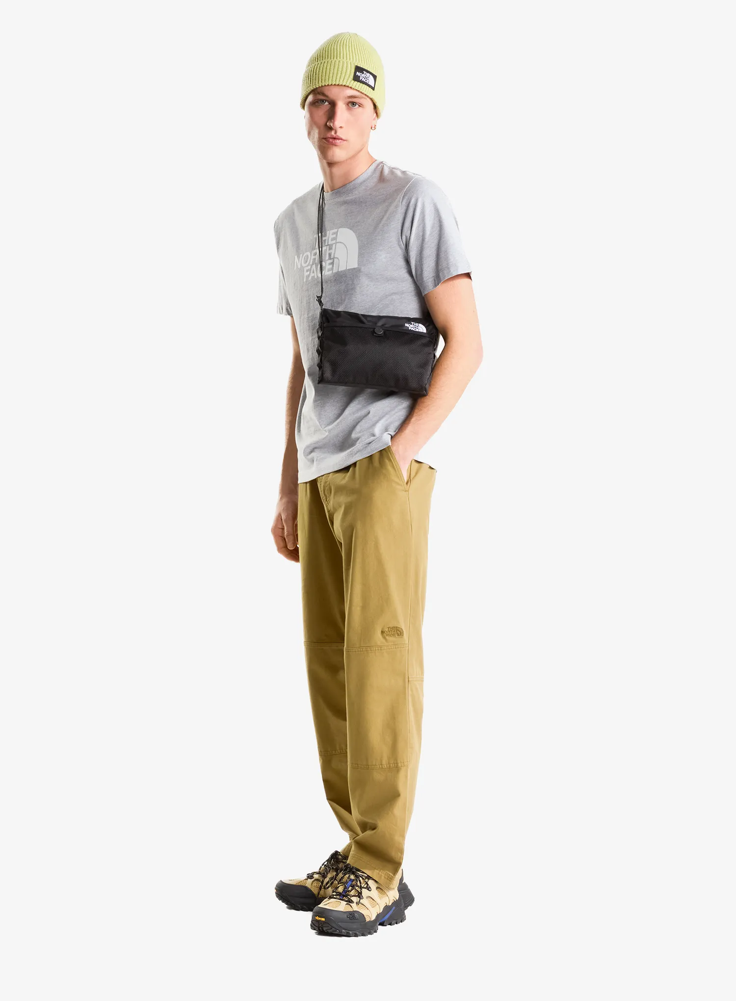 T shirt The North Face Evolution Half Dome Regular SS - grey/tnf white