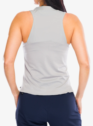 Tank top damski Salewa Pedroc Dry Hyb Tank - alloy