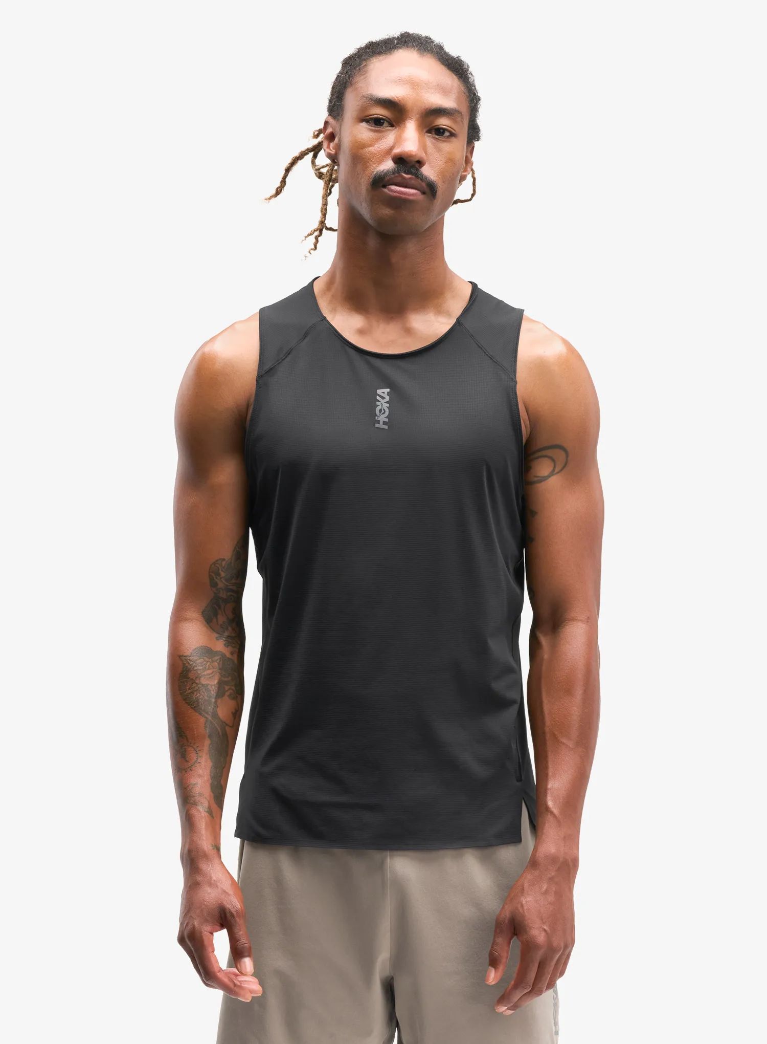 Pánský top Hoka EveryRun Tank - black