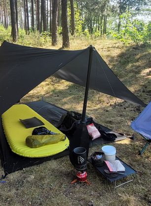 Tarp turystyczny Lesovik Zmora - midnight sky