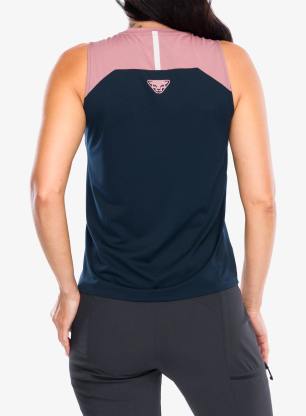 Top damski Dynafit Transalper Tank - blueberry mokarosa