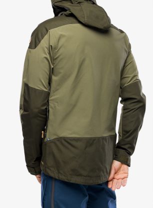 Turystyczna kurtka Fjallraven Keb Jacket - deep forest/laurel green