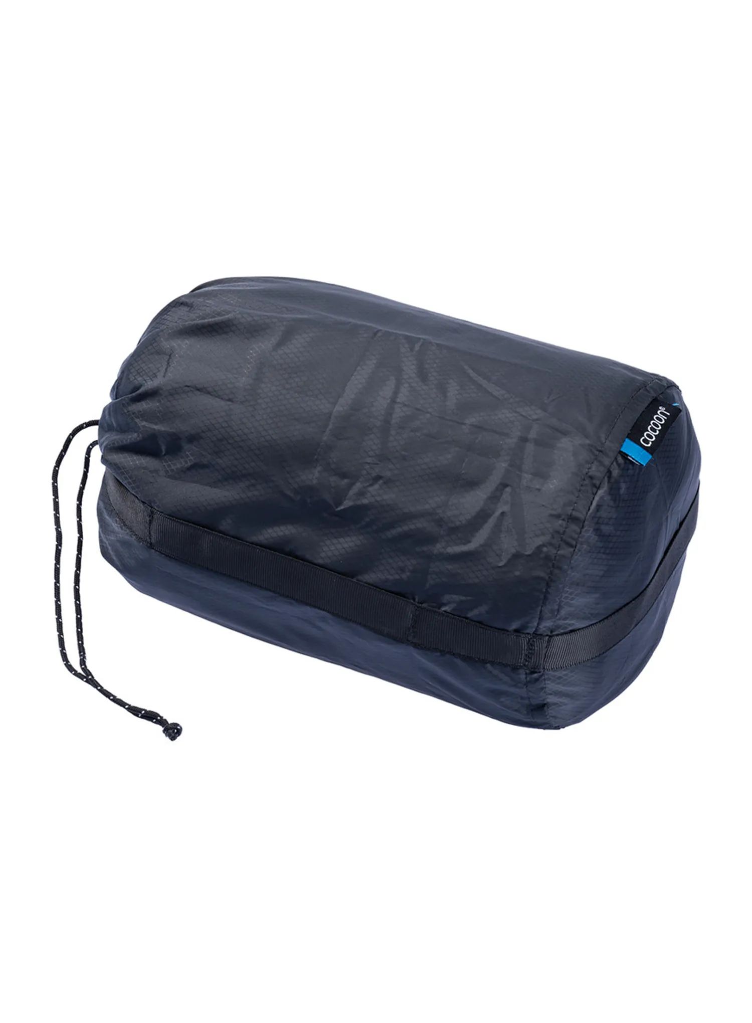 Vak Cocoon Pillow and Stuff Sack M - phantom black/light blue