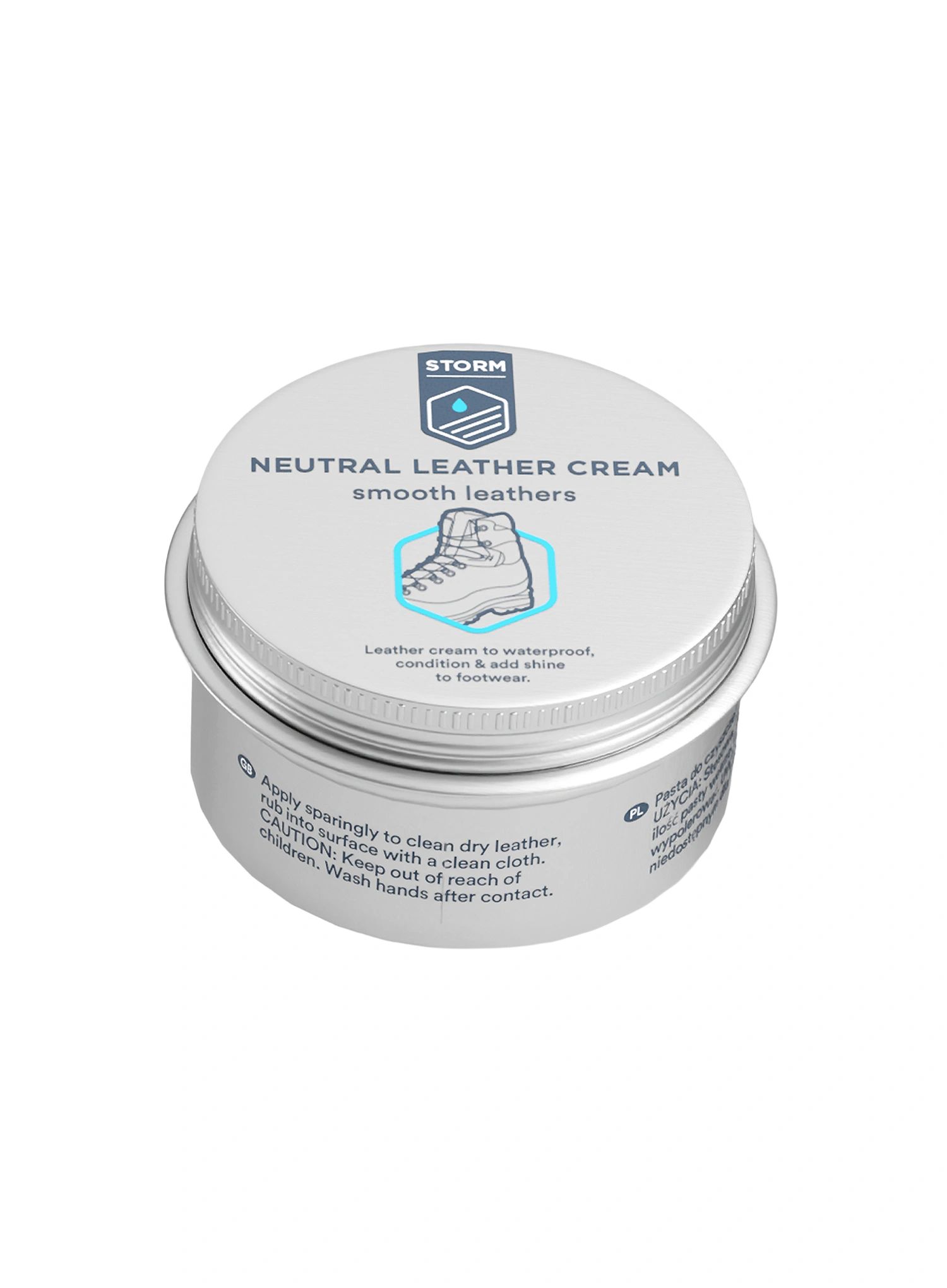 Vosk na boty Storm Leather Cream Neutral 100 ml
