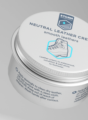 Wosk do butów Storm Leather Cream Neutral 100 ml