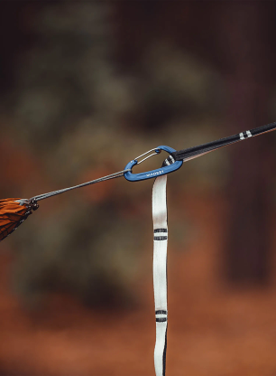 Zawieszenie do hamaka Lesovik Sneka - black/white