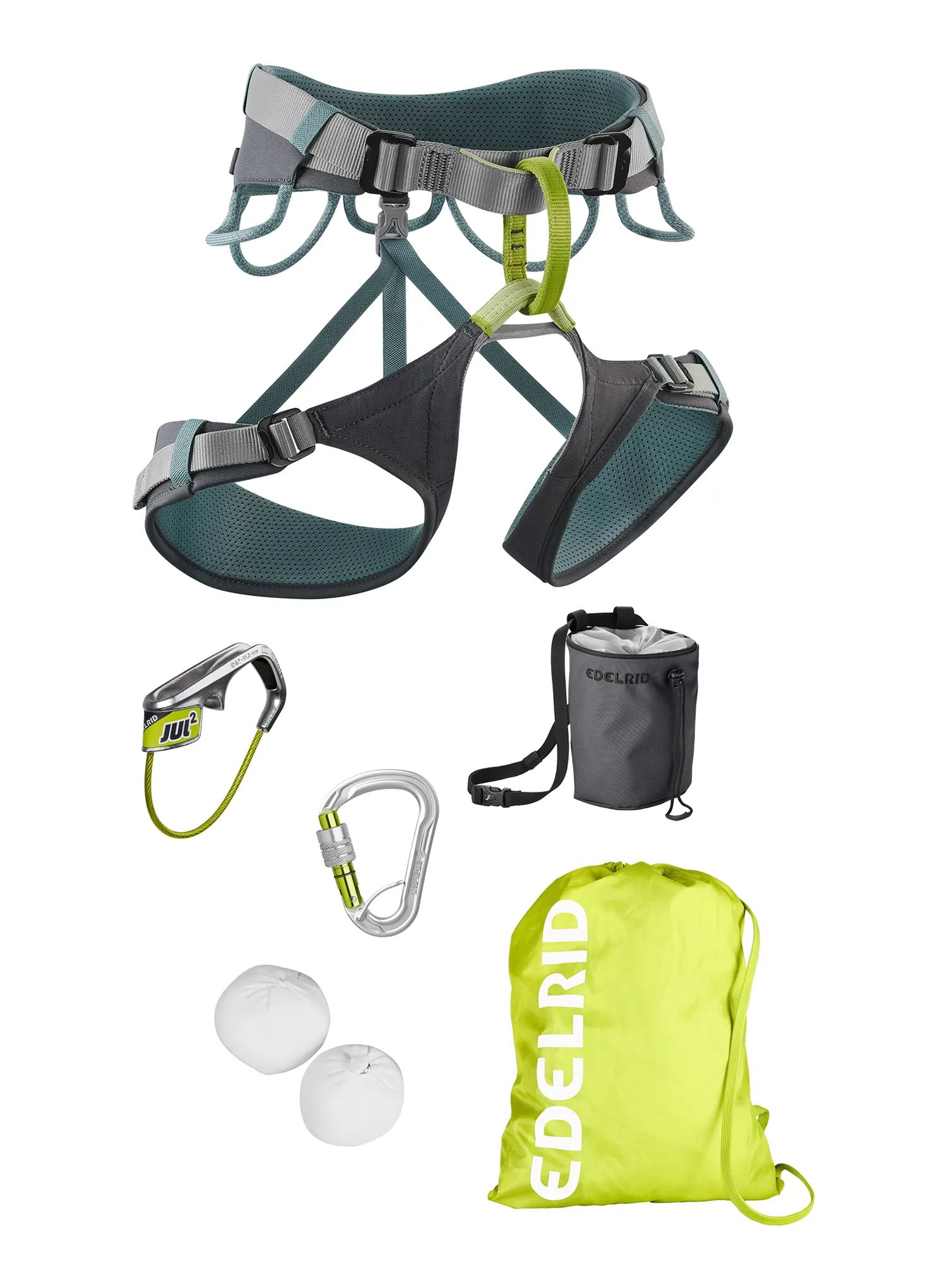 Jistící sada Edelrid Climbing Package II - assorted colours